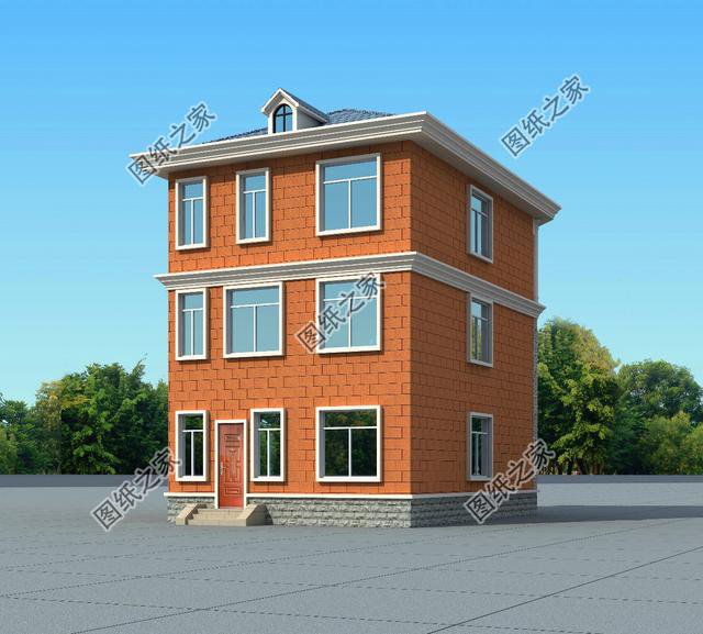 占地90平方三層自建房設(shè)計(jì)，小戶型不等于土氣，看看你就知道了