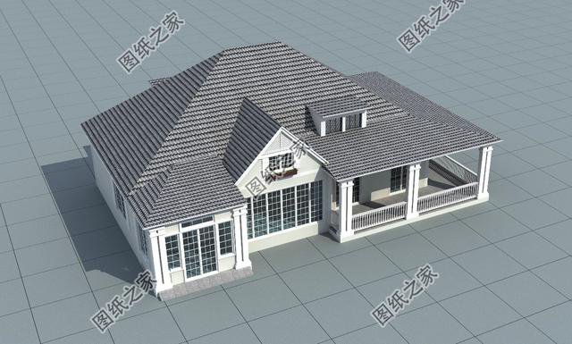 18×12米農(nóng)村自建房效果圖，為大戶型而生，心動不如行動