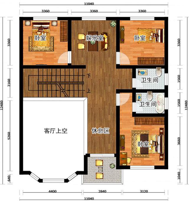 二層農(nóng)村自建房實(shí)拍圖，仔細(xì)對(duì)比效果圖后，沒想到是這樣的