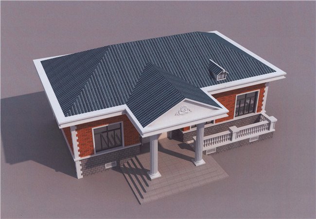 五款最受農(nóng)村喜歡的四間平房設計圖大全集，平房蓋好了照樣比別墅美