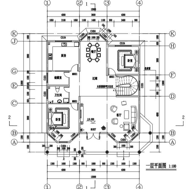 農村復式二層半別墅圖，這樣建的房子，住著更舒適
