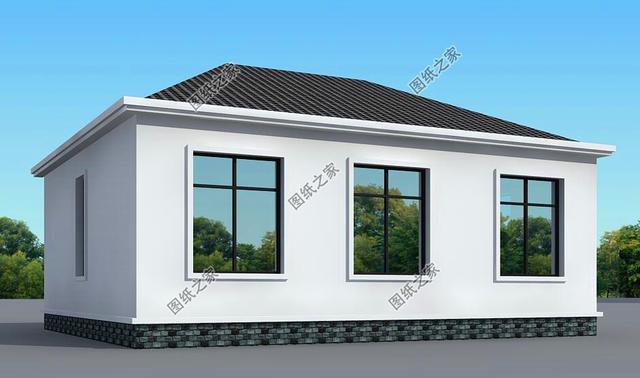 9米x10米農(nóng)村戶型圖，小戶型蓋出大氣派，不愁家里房子老氣了