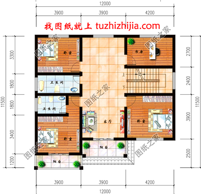 農村20萬元三層小樓圖，造價低，比村里其它房子亮眼多了