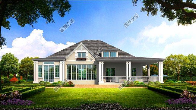 這三款現代農村一層平房圖片，各有各的特色，隨便蓋一棟村里人都羨慕