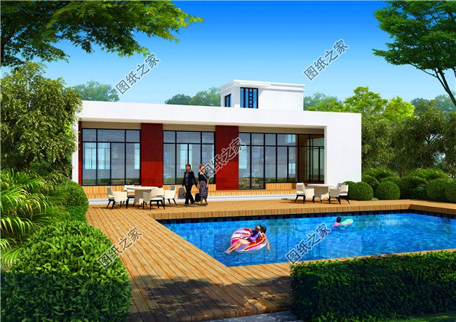 這三款現代農村一層平房圖片，各有各的特色，隨便蓋一棟村里人都羨慕