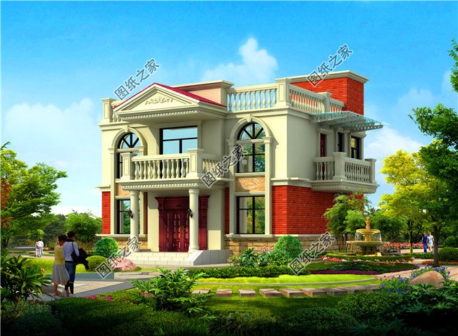 最實(shí)用農(nóng)村二層平頂設(shè)計圖，蓋完絕對不后悔，絲毫不比坡屋頂別墅差