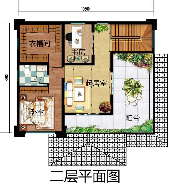 南方農(nóng)村正三間房設(shè)計(jì)圖，簡(jiǎn)單實(shí)用，農(nóng)村自建好選擇