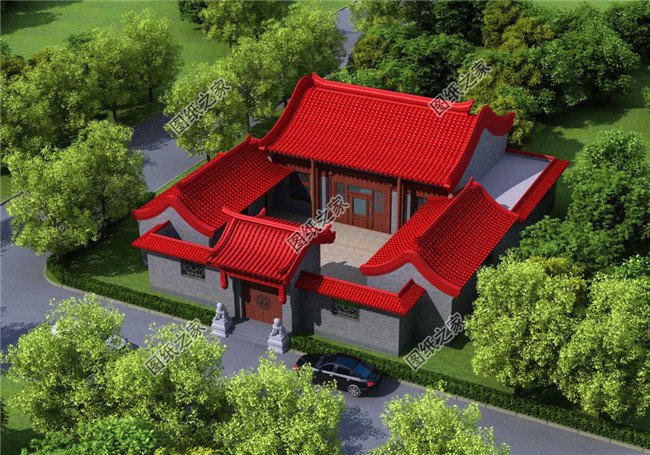 三款一層平房帶院子效果圖，有庭有院有品位，爸媽養(yǎng)老房的首選