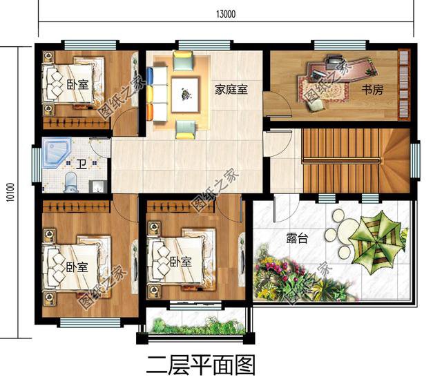 120平方自建戶型圖，挑一款回家建，選好圖紙建房如此的簡單
