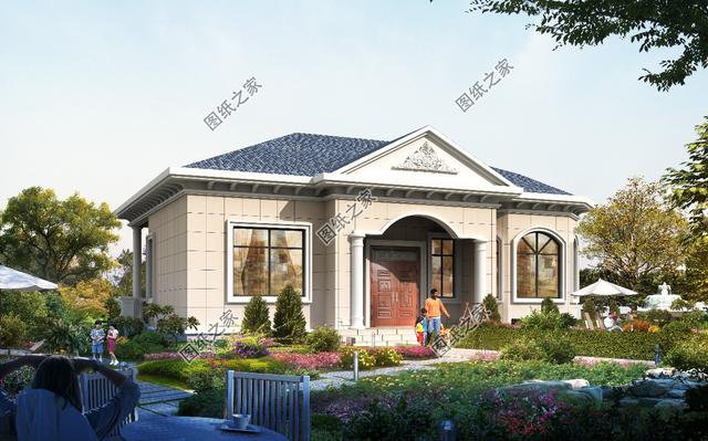 農村一層平房圖片，適合養老，經濟實惠，十五萬就能蓋成