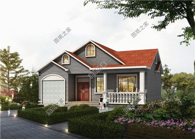 鄉下一層半房子設計圖，既省錢又住的舒適，可以給父母蓋養老房