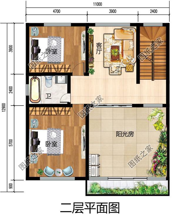 農村簡單二層自建房，80后建房首選，鄰居紛紛來圍觀