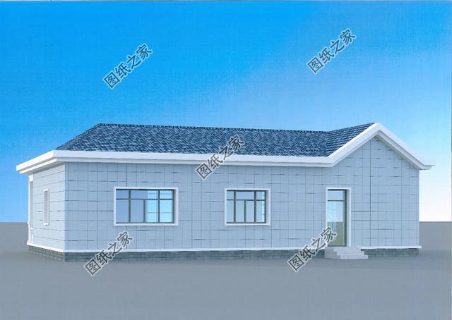 四室兩廳兩衛(wèi)自建房效果圖，家里人多也不怕，養(yǎng)老房首選建造