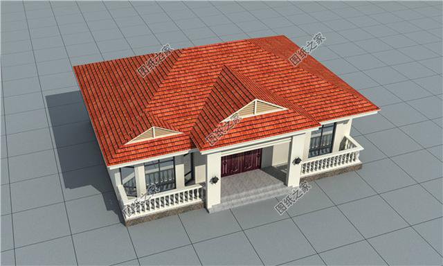 四室兩廳兩衛(wèi)自建房效果圖，家里人多也不怕，養(yǎng)老房首選建造