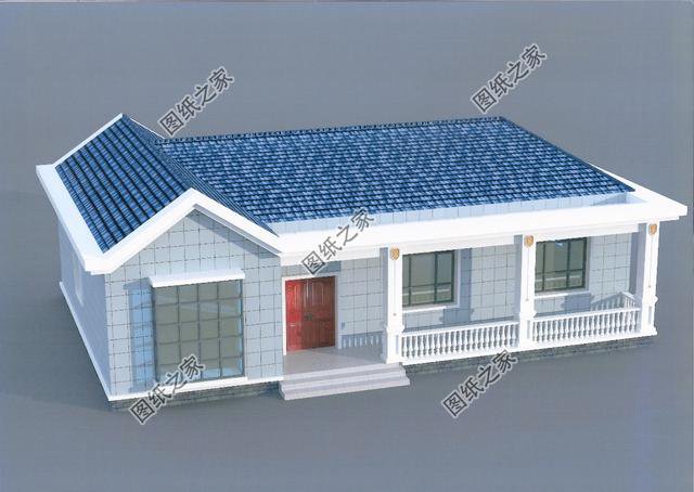 四室兩廳兩衛(wèi)自建房效果圖，家里人多也不怕，養(yǎng)老房首選建造