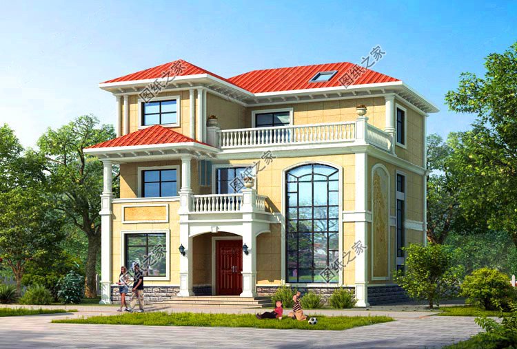 精選三套兩層半別墅，造價25萬，看完心動了，在農村倍受歡迎