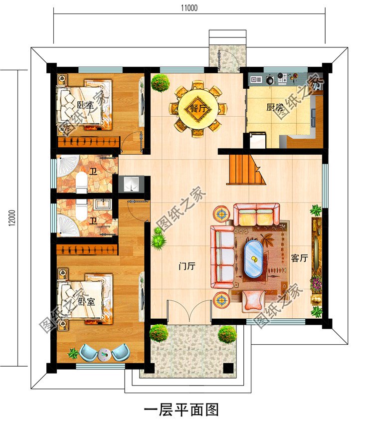精選三套兩層半別墅，造價25萬，看完心動了，在農村倍受歡迎