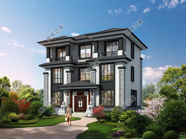 最好看的農村三層樓房，美觀又宜居，效果讓人太驚艷