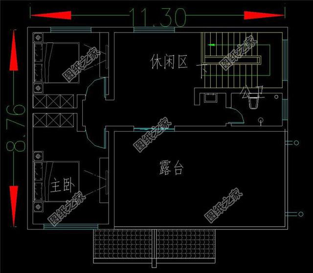 中式仿古自建房設計圖，與傳統元素相結合，適合現代生活習慣