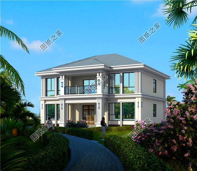 四款農村簡單二層自建房設計圖，簡單又實用，刷新你對自建房的定義