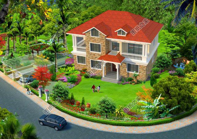 農(nóng)村四間房子怎么設(shè)計(jì)？這四款二層別墅布局我給100分，建房就是要大氣