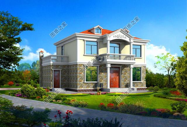 農(nóng)村四間房子怎么設(shè)計(jì)？這四款二層別墅布局我給100分，建房就是要大氣