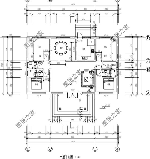 農(nóng)村5間平房格局圖片，簡單實用，農(nóng)村建房就要這樣建