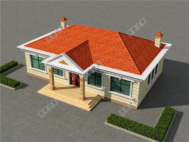 農(nóng)村5間平房格局圖片，簡單實用，農(nóng)村建房就要這樣建