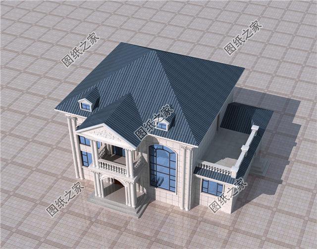 四款鄉下自建二層房圖片，回家建一棟，經濟又實用