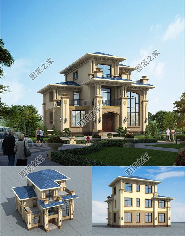  農村二層半新款別墅， 好看又大方，朋友都說我眼光好