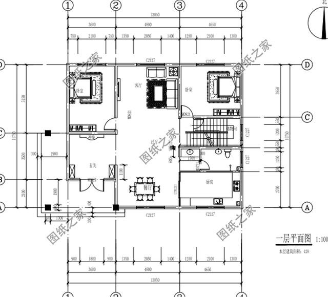 買房不如建房，這兩套13×11米農村建房圖紙絕對讓你心動不已