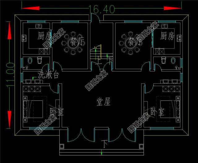 農(nóng)村最新款三層雙拼別墅，家里倆兄弟再也不用爭了，鄰居都羨慕