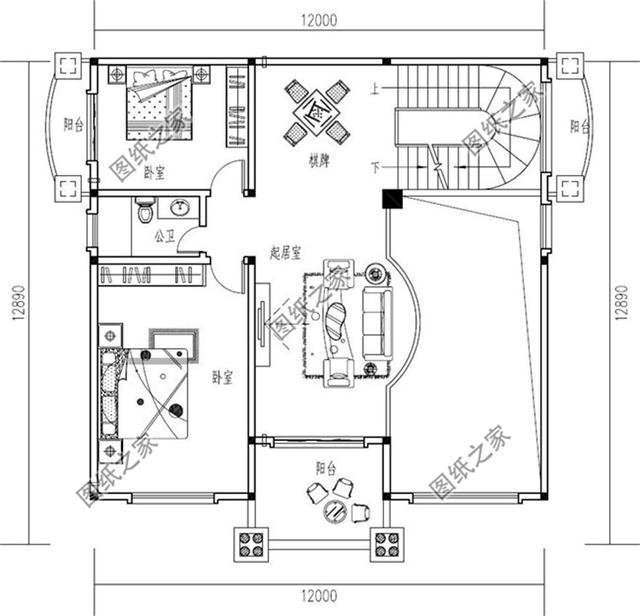 新款四層自建房外觀圖，不僅外觀好看，室內(nèi)布局更是沒話說