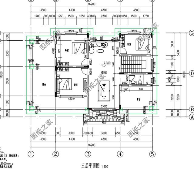 三套農村四間三層自建房圖，看看哪一套更符合您的審美