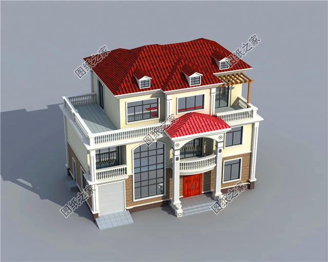 三套農村四間三層自建房圖，看看哪一套更符合您的審美