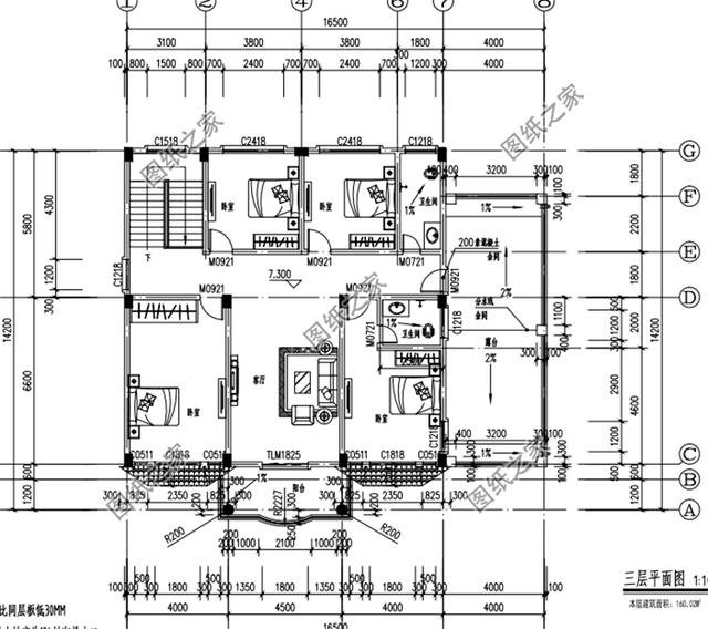 三套農村四間三層自建房圖，看看哪一套更符合您的審美