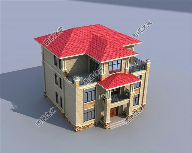 這三款二層半復式別墅設計圖，建出來我給打99分，多一分都怕你驕傲