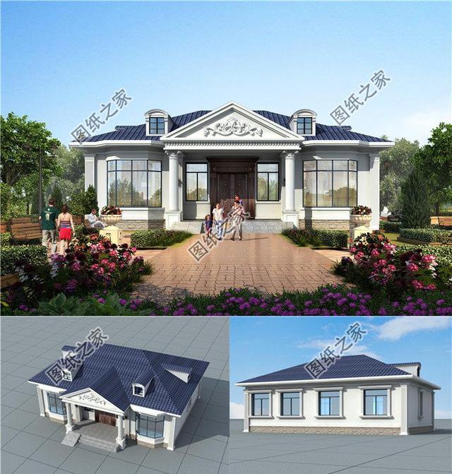 4室一廳一廚一衛(wèi)詳細(xì)圖，農(nóng)村人建房的好戶型，輕松過幸福生活