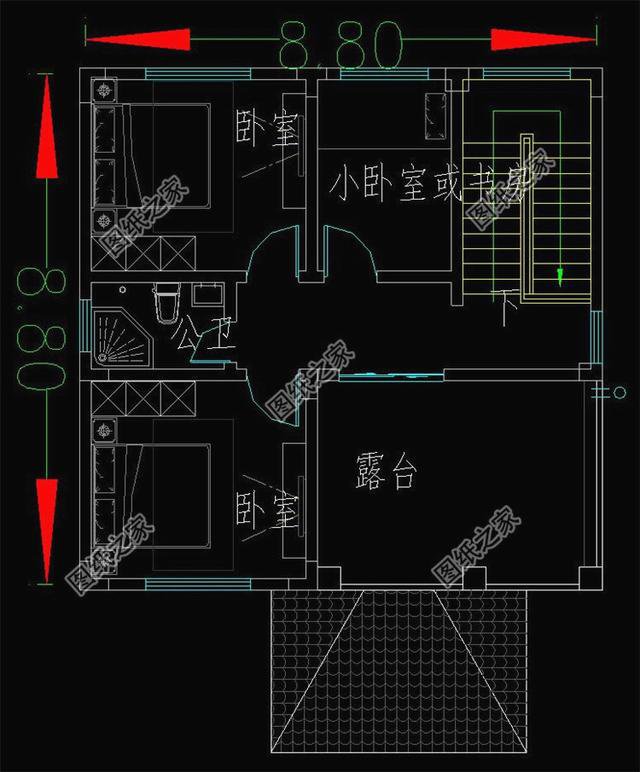80至90平米農村自建房設計圖，小戶型，80、90后的最愛
