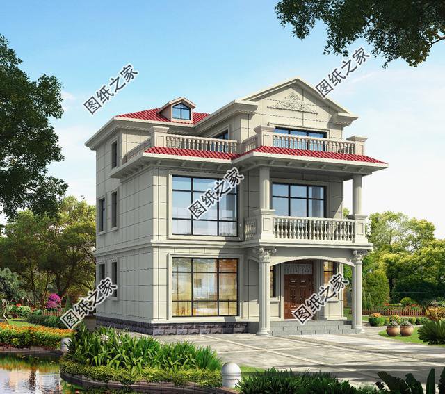 農(nóng)村三層自建房圖，20萬就能建這么實(shí)用的房子