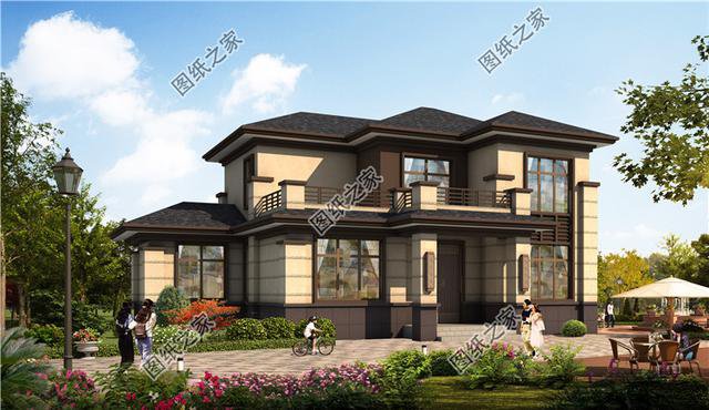 25萬農村二層自建房效果圖，我喜歡第三套，你喜歡哪個?