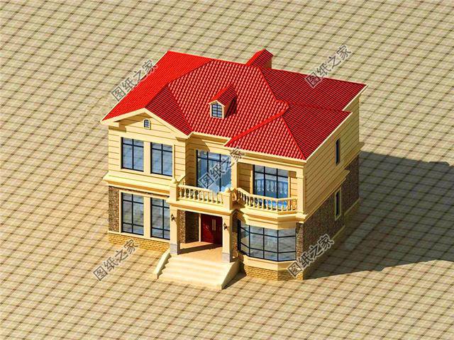 四套12×11米農(nóng)村建房設計圖，戶型大小各不相同，你更喜歡哪一套？