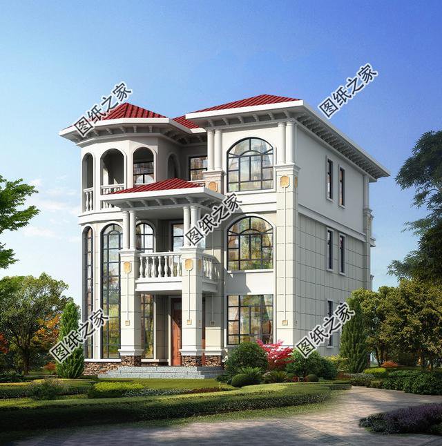  普通農村建房設計圖分享，看完你還想在城里買房嗎？