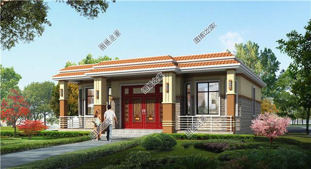  普通農村建房設計圖分享，看完你還想在城里買房嗎？