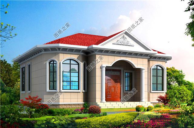 十萬左右農(nóng)村平房設(shè)計(jì)圖，美觀又經(jīng)濟(jì)，養(yǎng)老房的最佳選擇！