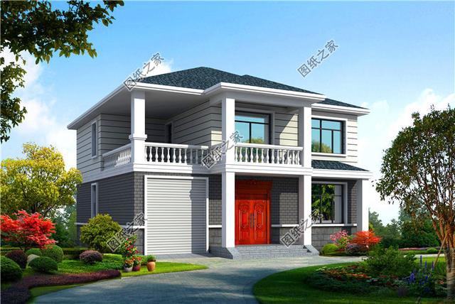 農(nóng)村二層別墅設(shè)計(jì)圖片，大氣實(shí)用又接地氣，總有一款能打動(dòng)你的心