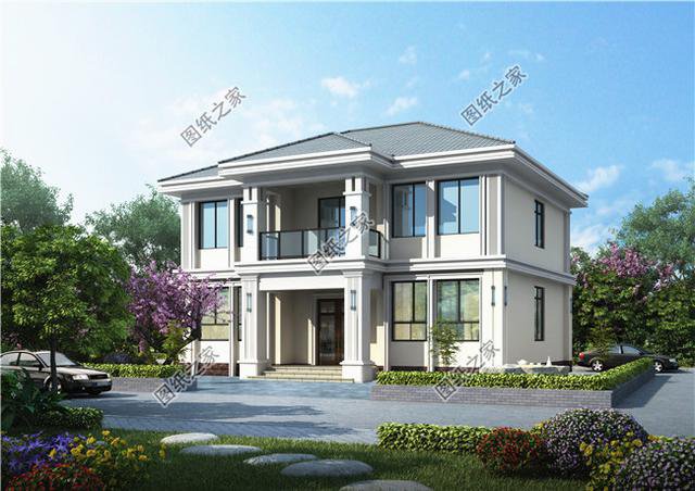 農(nóng)村建房120平方設(shè)計(jì)圖，外觀時(shí)尚流行，是農(nóng)村精選戶型