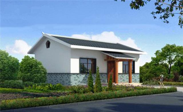 農(nóng)村建房120平方設(shè)計(jì)圖，外觀時(shí)尚流行，是農(nóng)村精選戶型