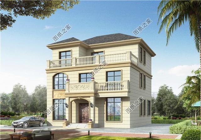 新農(nóng)村三層房子圖片，精致安全，想要在村里建房的有服氣了