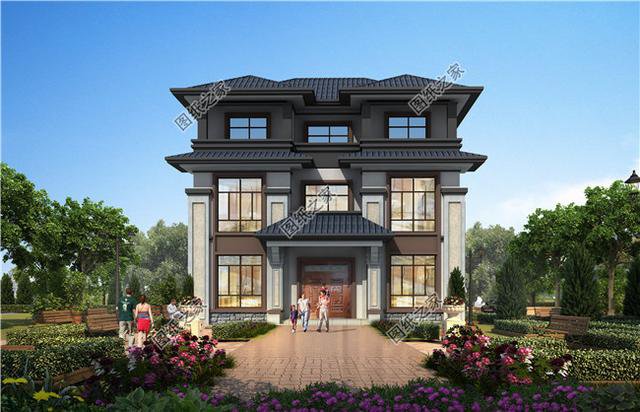 130平三層別墅設計，多種風格供你選擇，都是精品圖